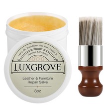 LUXGROVE  Leather  Furniture Repair Salve  Brush Set, 220 Count Pack of 1 