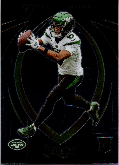 2022 Panini Select - Select Certified Rookies Garrett Wilson #SCR-7 (RC) JETS