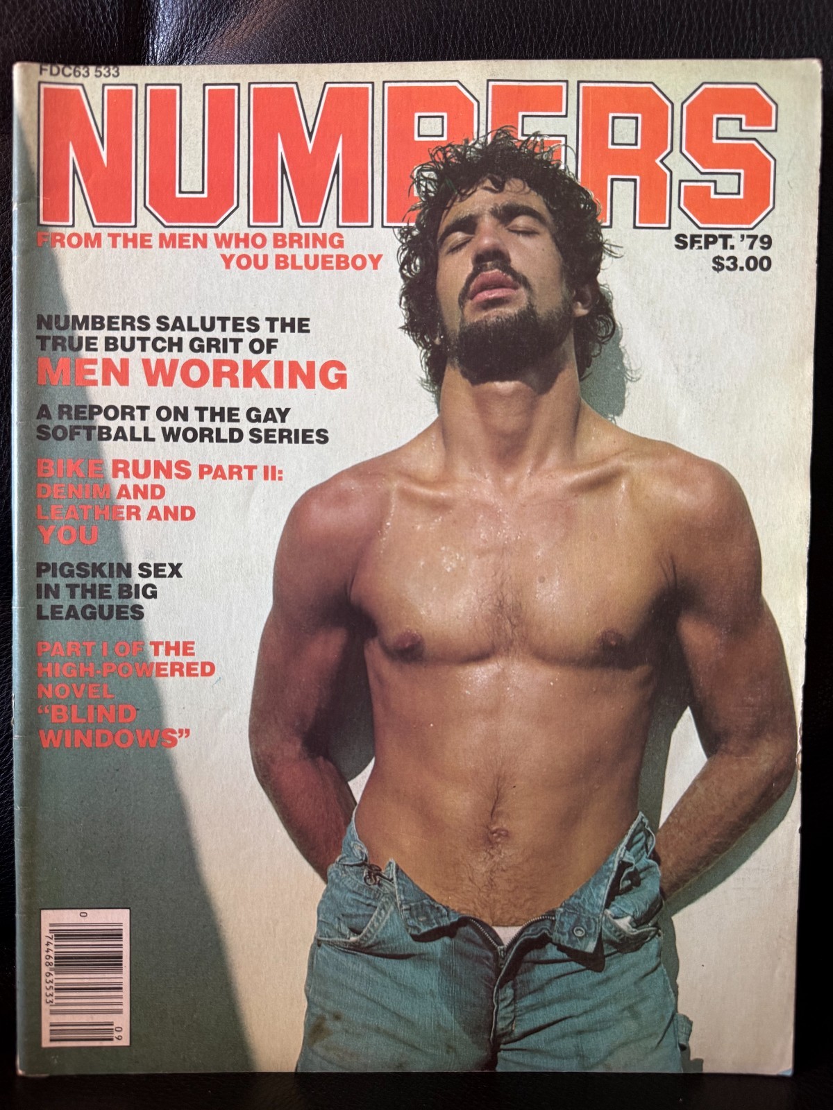Numbers Magazine 9/79 vintage gay interest male pinups