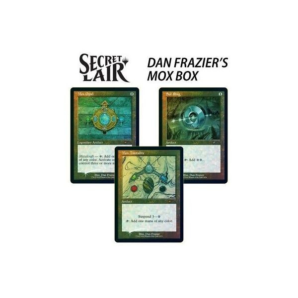 Dan Frazier's Mox Box – Foil DAN FRAZIER'S MOX BOX SECRET LAIR - FOIL ETCHED EDITION