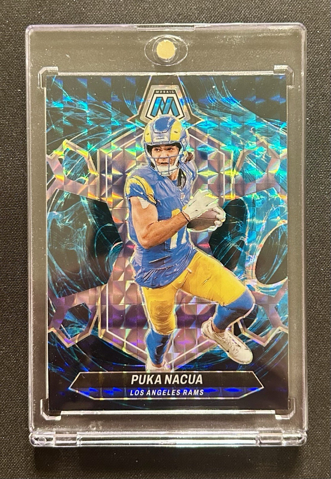 2024 Panini Mosaic - Puka Nacua #130 Mosaic Genesis Prism