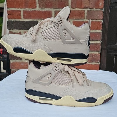 Jordan Air Jordan 4 Retro Taupe Haze Beige Black Purple Mid Top Suede FZ4810-200