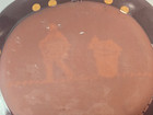 Prue Cooper Studio Pottery Slipware Platter Whither Thou Goest Earthenware Dish — photo 7