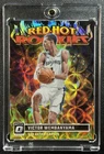 VICTOR WEMBANYAMA 2023 DONRUSS OPTIC 2 RED HOT ROOKIES GOLD INTERNATIONAL RC /10