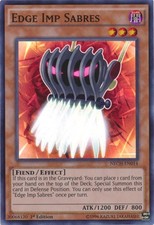 Edge Imp Sabres - NECH-EN014 - Super Rare - 1st Edition Near Mint Yugioh Card