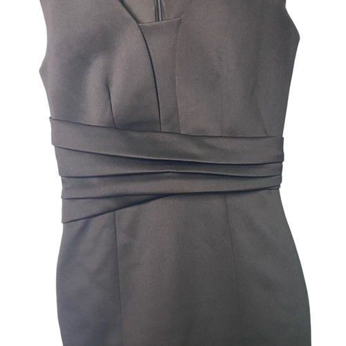 Reiss Tali Black Sheath Dress Sz 2 - Picture 5 of 8