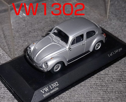 1 43 VW 1302 Silver Beetle VW1302 | eBay