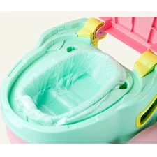 50 Pcs Potty Diaper Bags Potty Training Seat Baby Toilet Seat Bin Bags Travel Po