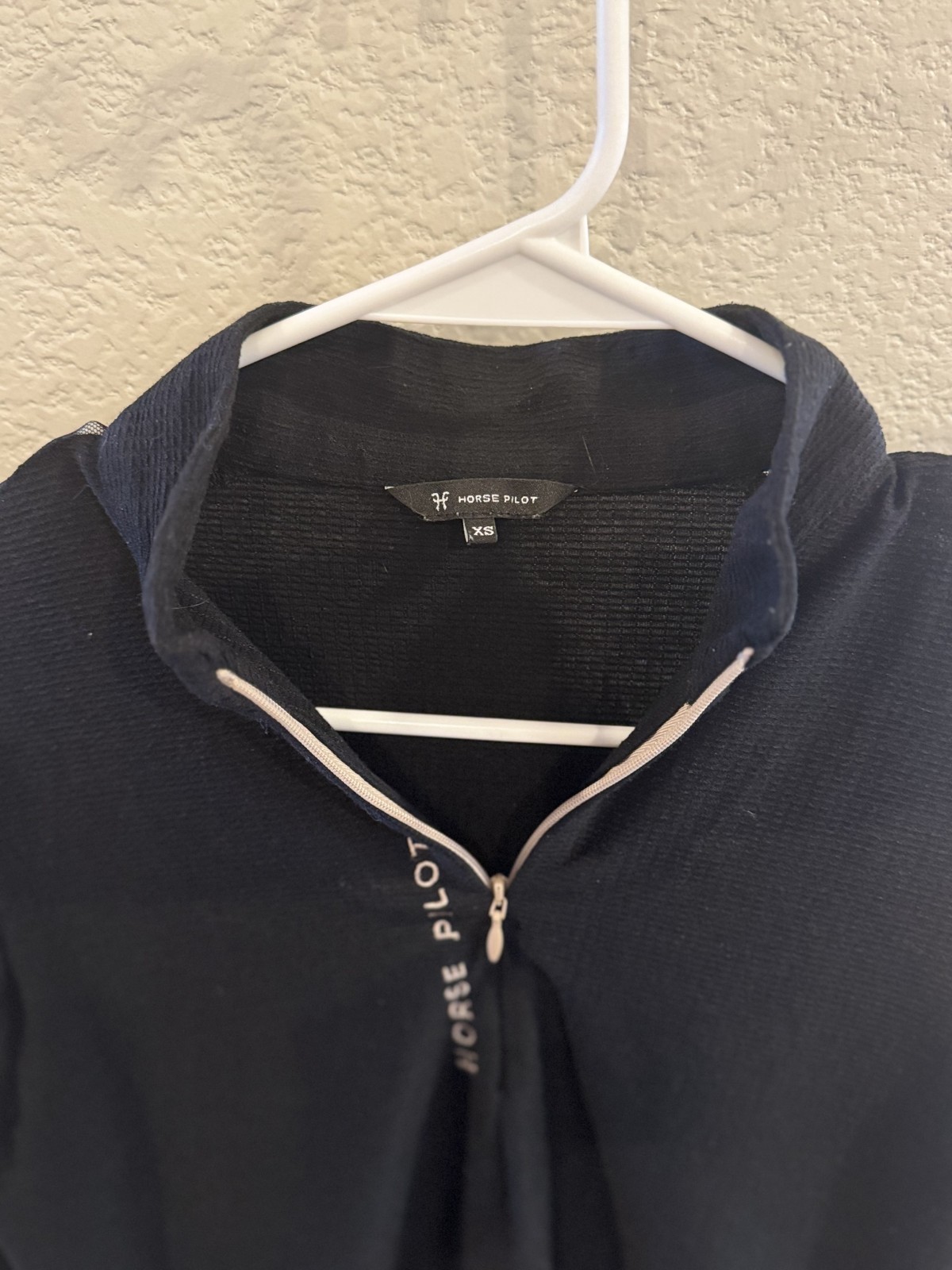 Horse Pilot Suntech Long Sleeve Sun Shirt Black Women's XS