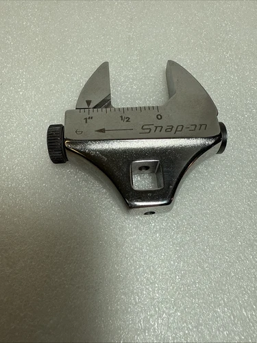 Snap-On 3/8" Drive Metric 0-29 mm Adjustable Crowfoot Wrench