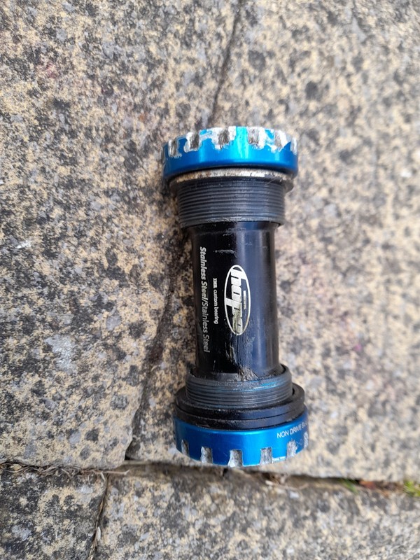 Hope BB Stainless Steel Bottom Bracket 24mm Threaded 68/73mm trail XC enduro