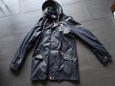 Regenjacke von Schmuddelwetter Schmuddelwedda Blau Mantel S Regenmantel Mantel
