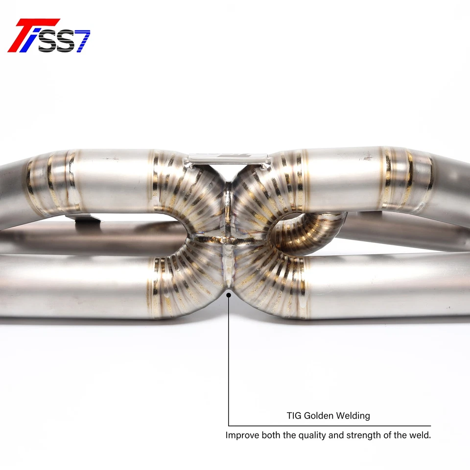 Porsche 992 Carrera 3.0L Turbo 20-24 Titanium Center Exhaust W/V - Image 2 of 4