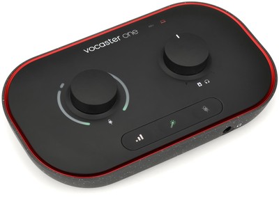 Vocaster One Audio MIDI Interface for High-Quality Podcast Recording