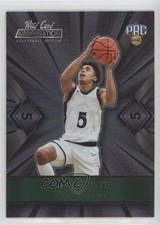 2021-22 Wild Card Alumination Blue Foil 5 Stripe /50 Max Christie #ABC-61 05vf