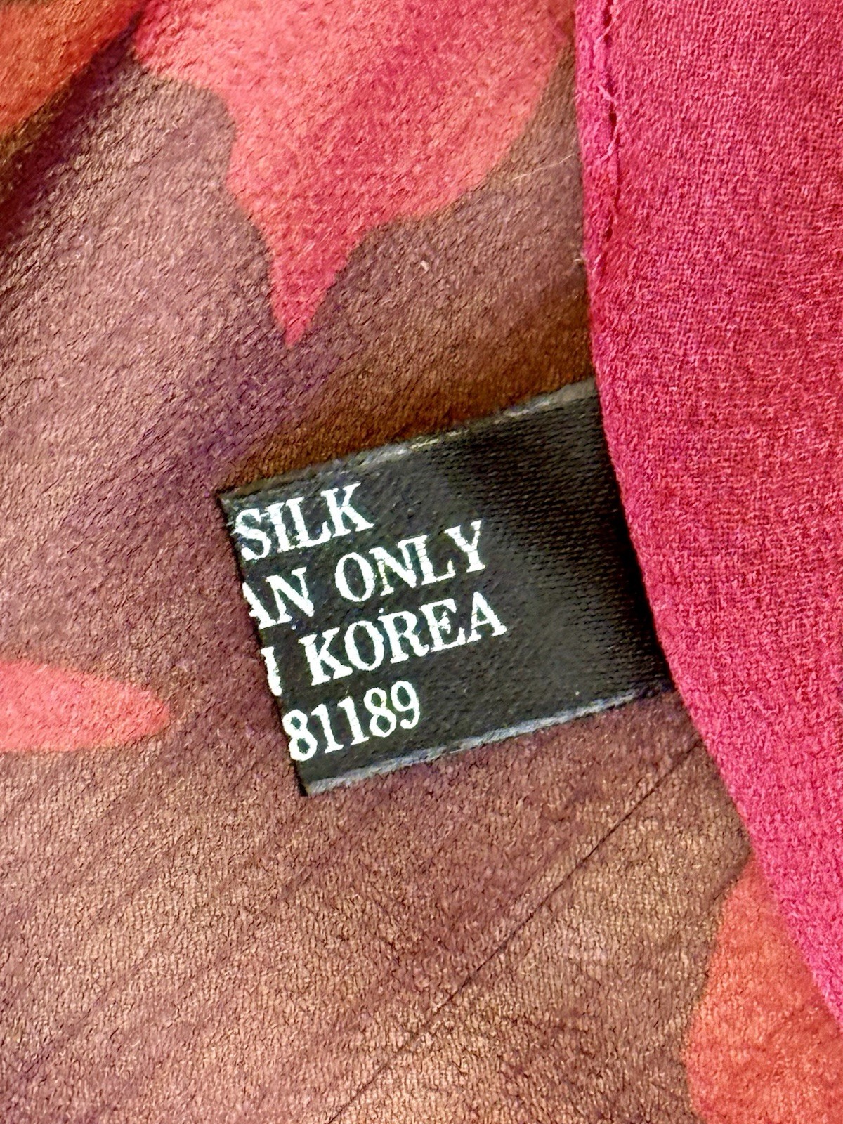 Halston Women’s Rectangular Semi- Sheer Floral Pr… - image 9