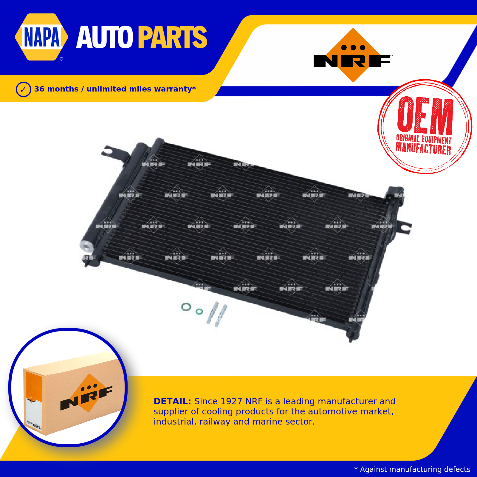 Air Con Condenser fits HYUNDAI GETZ TB 1.1 02 to 09 AC Conditioning NRF Quality