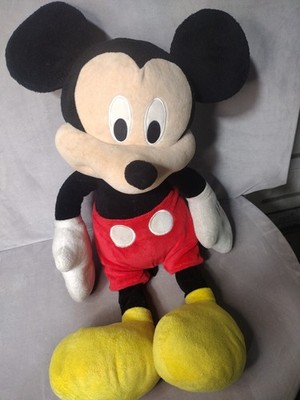 25'' Mickey Mouse DISNEY PARKS Stuffed Plush Large Doll Red Shorts Embroidered