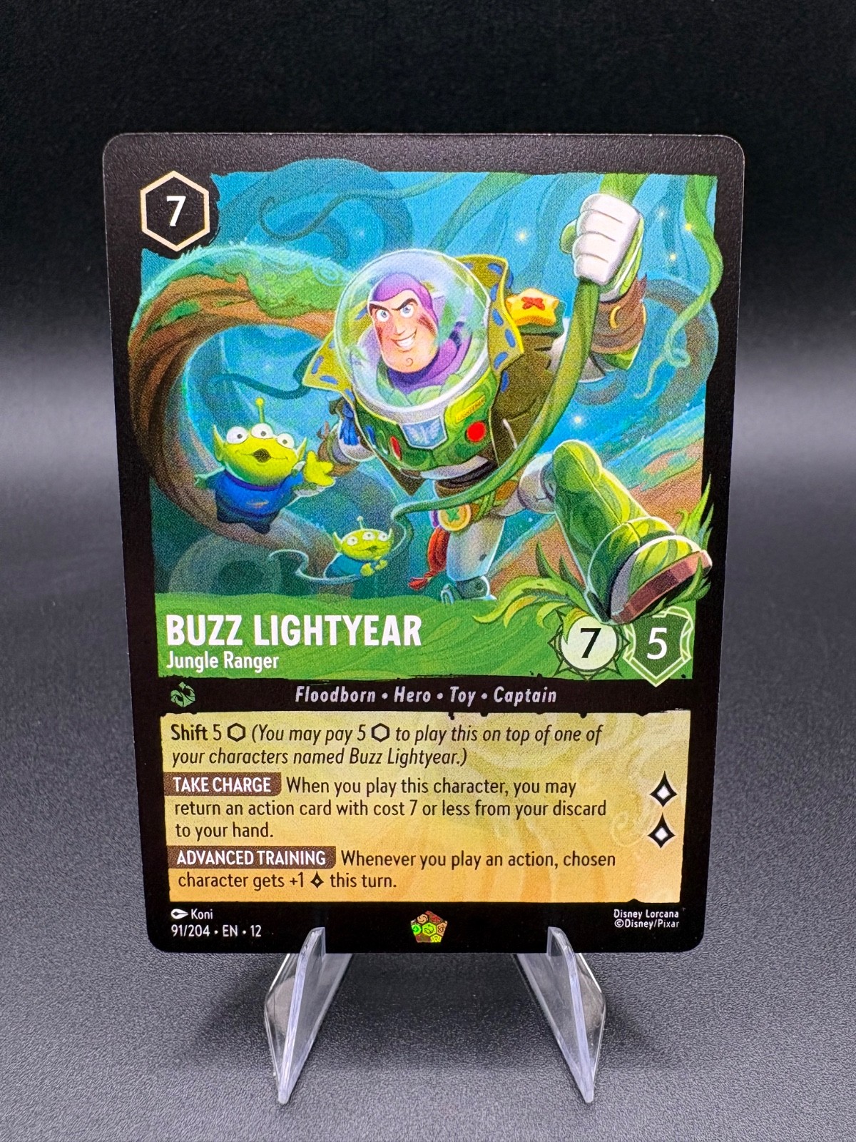 Buzz Lightyear Jungle Ranger 91/204 Legendary Lorcana Wilds Unknown
