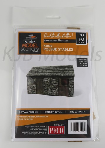 OO Scale Model Scenery By Peco - Wrapped Laser Cut Kits -House, Farm, Bridge etc - Picture 20 of 41