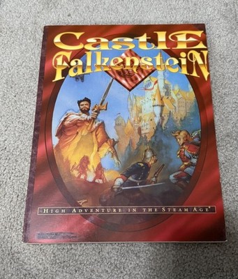 Castle Falkenstein - High Adventure In The Steam Age Book - Talsorian Games - VG