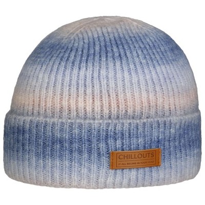 CHILLOUTS Rainbow Beanie Strickmütze Umschlagmütze Wintermütze Mützen