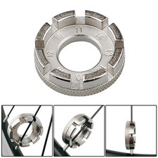 Bicycle Spoke Wrench Hard Steel 8 Way Bike Rim Truing Tool Adjust wheel Spokes