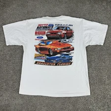 Vintage Nitro Nationals Shirt Mens XL Bradenton Motorsports Racing Cars 2004