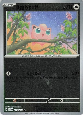 Jigglypuff Common ME02: Phantasmal Flames 076/094 NM