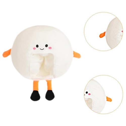 Plush Tennis Ball Headgear Hat Toy Cute Selfie Hat Photo - Picture 4 of 7