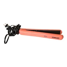 Amika Ceramic Hair Straightener Flat Iron 1 Inch Coral Pink
