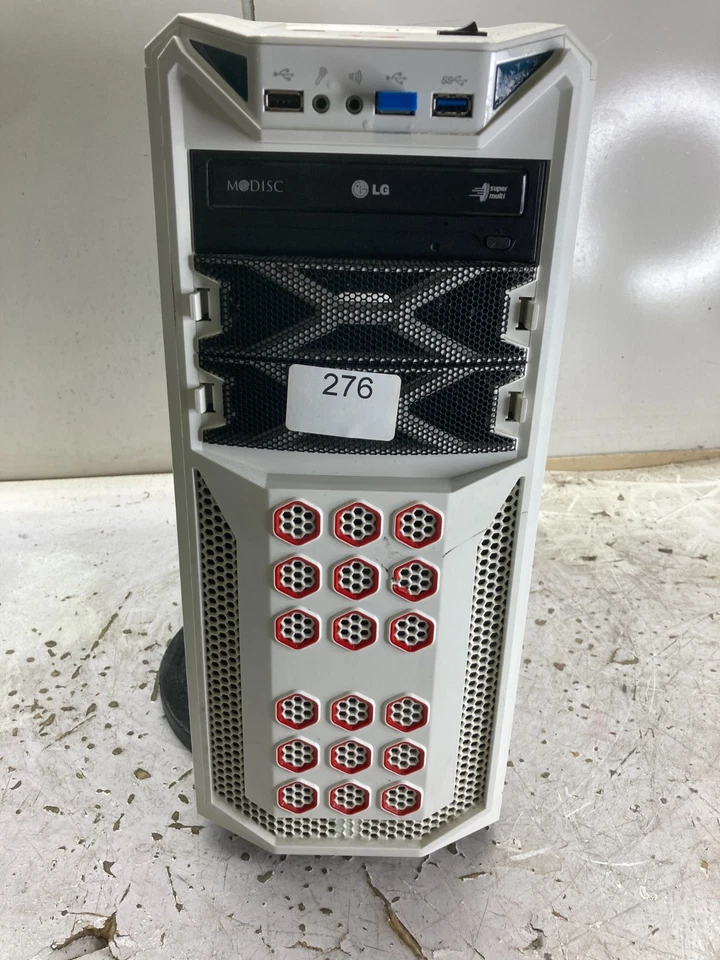 Inwin GT1 Desktop Computer Gaming Case White - Image 2 of 4