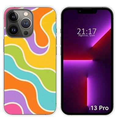 Tumundosmartphone Silikonhülle für iPhone 13 Pro (6.1) Splash Design 03 TPU