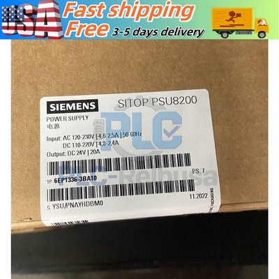 6EP1336-3BA10 New In Box SIEMENS 6EP13363BA10 SITOP PSU8200 Power Supply HT 1PCS