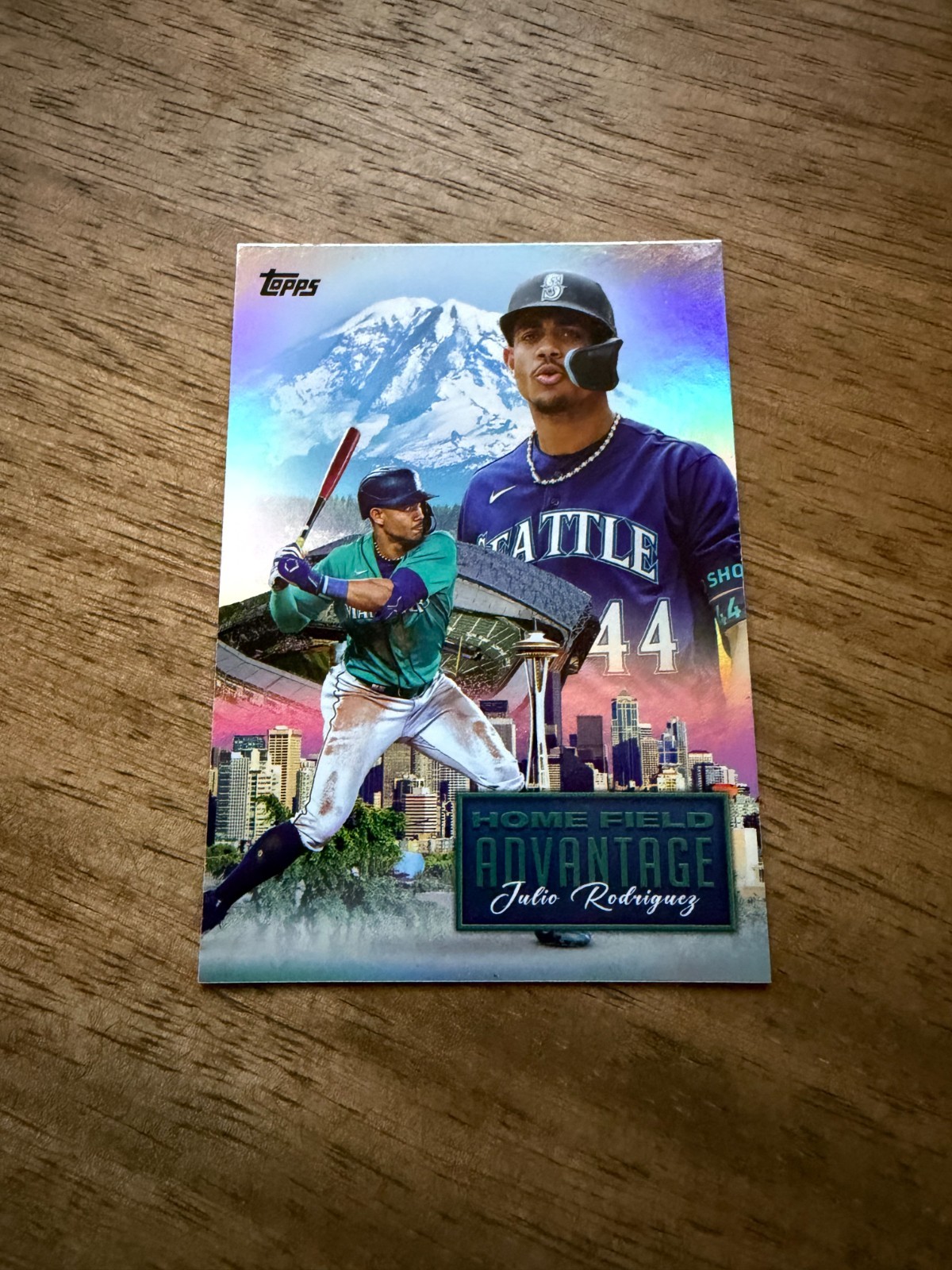 Julio Rodriguez 2024 Topps #HFA-7 Home Field Advantage SP Mariners Case Hit