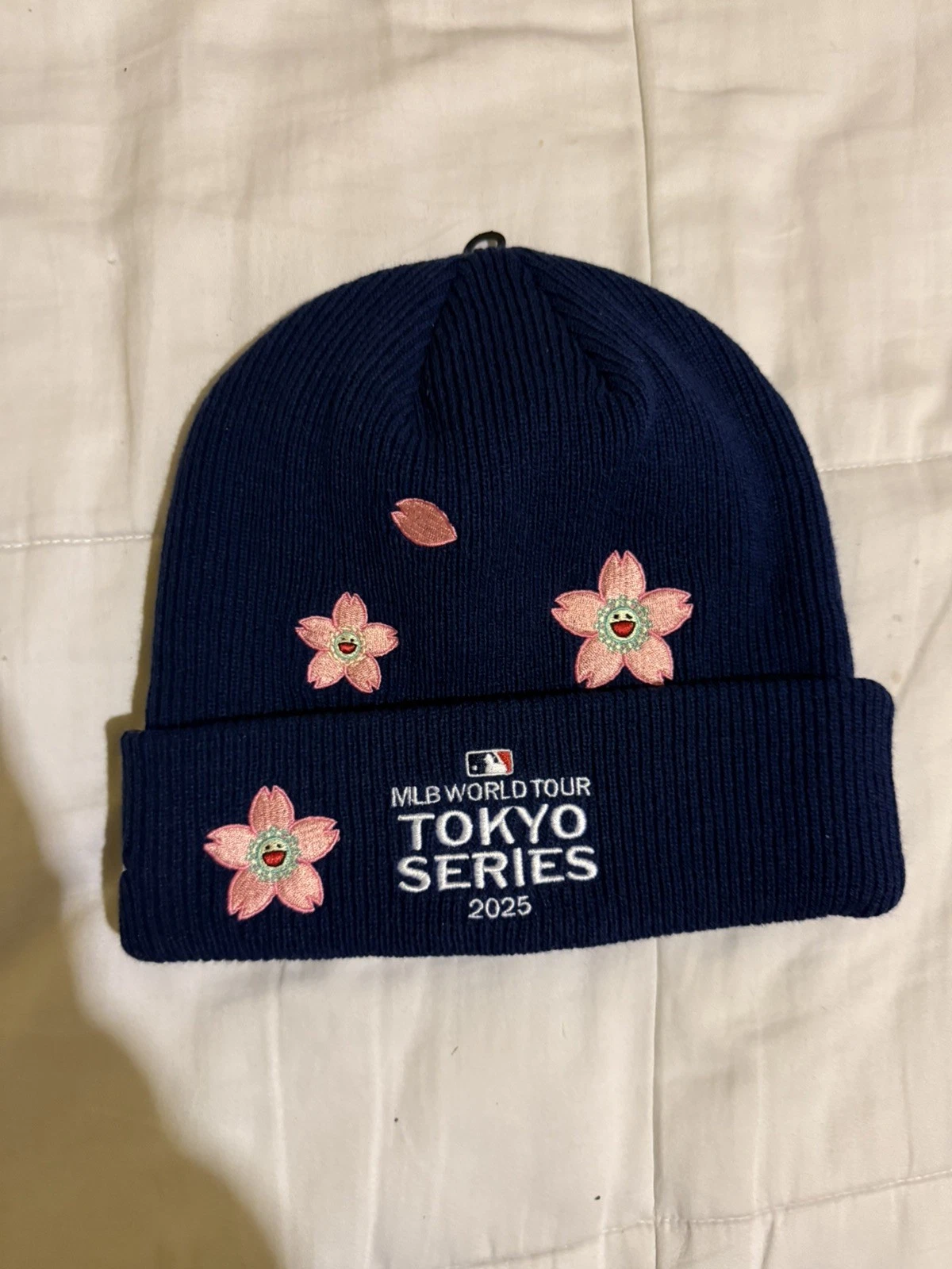 Takashi Murakami +MLB Tokyo Series 2025 New Era LA Dodgers Cuffed Beanie Royal