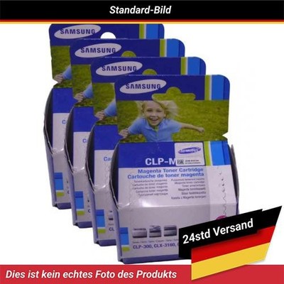Samsung CLP-300 Toner CMYK Pack of 4