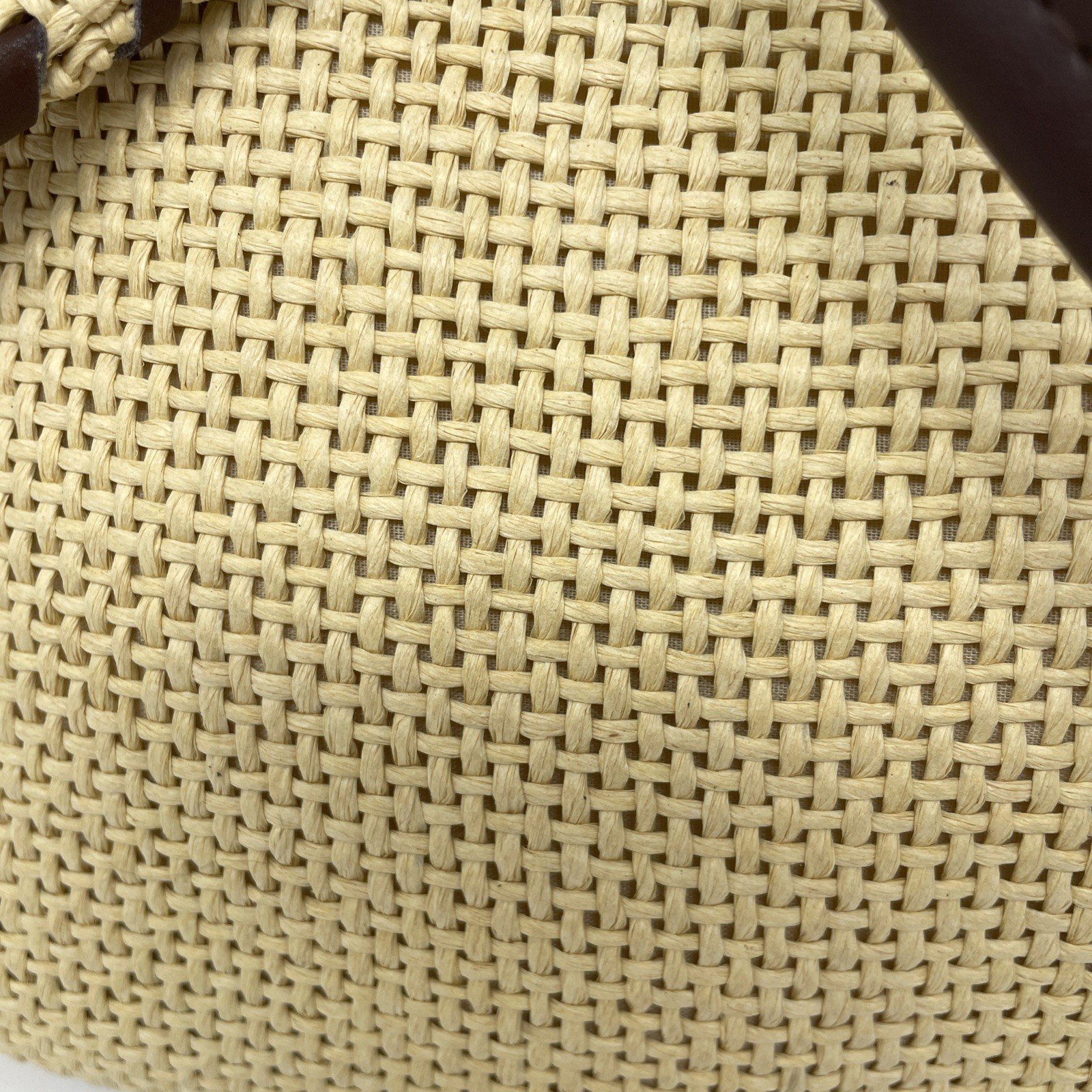 Sun N Sand Beach Tote With Wallet Straw Basket Weave Snap Bag 14” By 11” READ