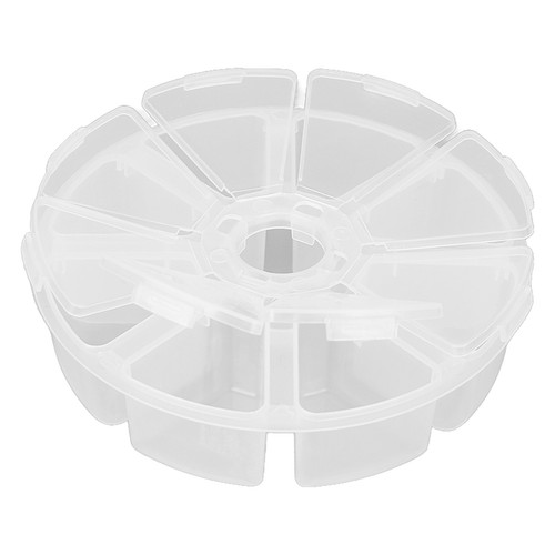 Perlenlagerbehälter Ordentliche 8 Gitter Plastikbox Für DIY Bastelanschläge - Afbeelding 9 van 22