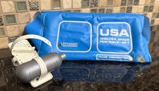 RARE Vintage Mattel Major Matt Mason Astronaut Space Inflatable Shelter Back Pak