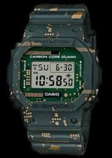 Casio G-Shock DWE-5600CC-3ER Resin Gehäuse mit grünem Kunststoffband Herren...