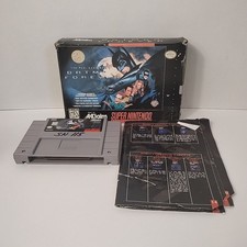 Batman Forever SNES Super Nintendo NO MANUAL/ Box Included See Pictures
