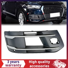 Bumper RH Fog Light Grille Grill Covers Bezel Insert For Audi Q7 2016-2019 New