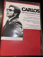 CARLOS EMMY FYC DVD SUNDANCE ILICH RAMIREZ SANCHEZ For Your Consideration