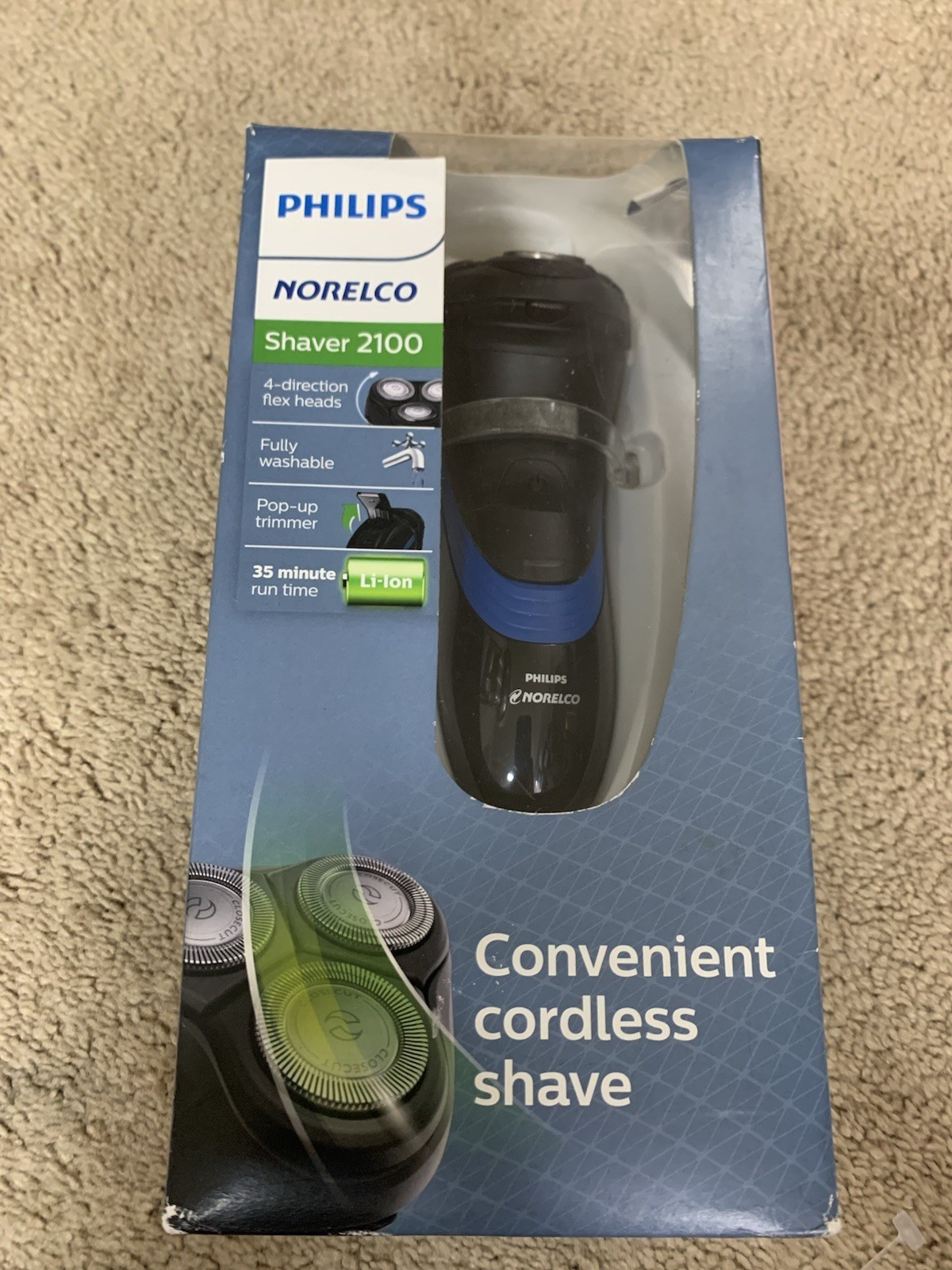 2100 Rechargeable (s1560/81) - Black.. Open Box