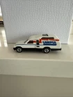 Vintage 1980’s Hot Wheels MiniTrek Toyota Goodtime Camper White W/ Red & Blue