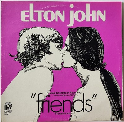 Elton John Friends Vinyl 1978 Repress 