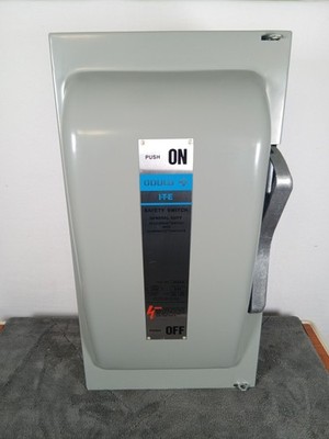 Gould ITE Cat Number Jn324 200 Amp 240 Volts Ac 3 Phase Safety Switch Vacu Brake
