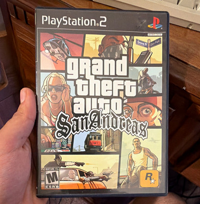 Rockstar Games Grand Theft Auto San Andreas PS2
