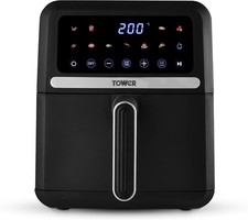 Tower T17186 Vortx Digital Air Fryer with Digital Colour Display, 11 Pre-Set Coo